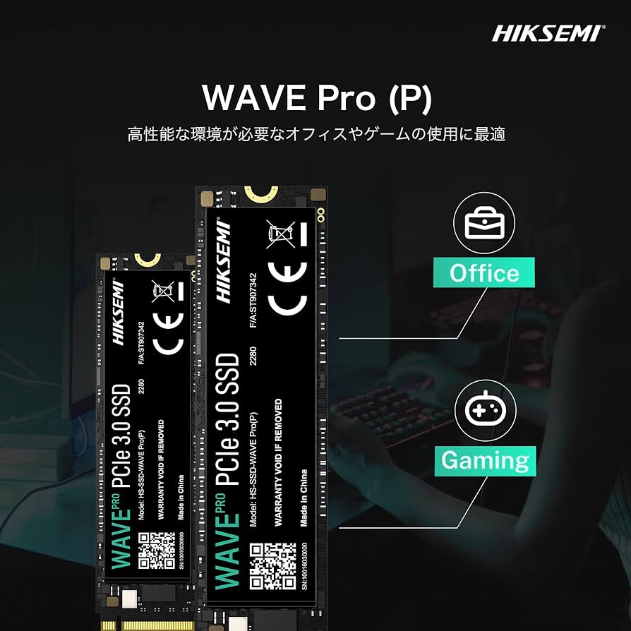 立ち上がりがめちゃ速い、美しいLet'snoteSX4 SSDカスタマイズ済 Amazon | HIKSEMI SSD 512GB M.2 2280 NVMe PCIe Gen3x4 3D TLC